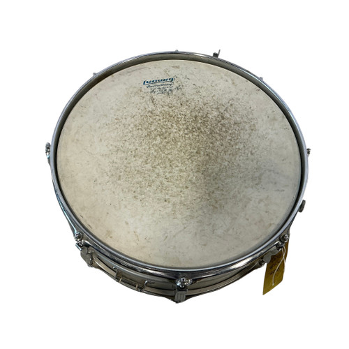 Vist Large View of Product Image Which is Used Ludwig 14IN ACROLITE 70S Vintage Metal Snare Drum 14"