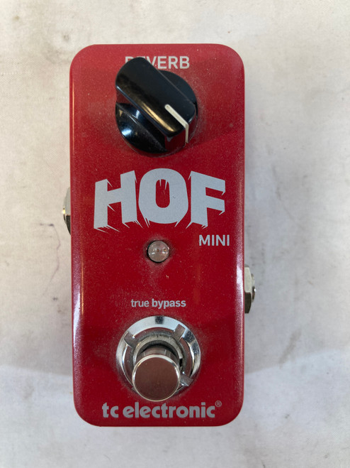 Vist Large View of Product Image Which is Used TC Electronic HALL OF FAME MINI Reverb Pedal
