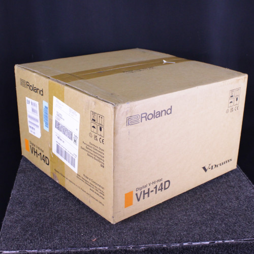 Vist Large View of Product Image Which is Used Roland VH-14D DIGITAL HIHAT TRIGGER Hi Hat Cymbals 14"