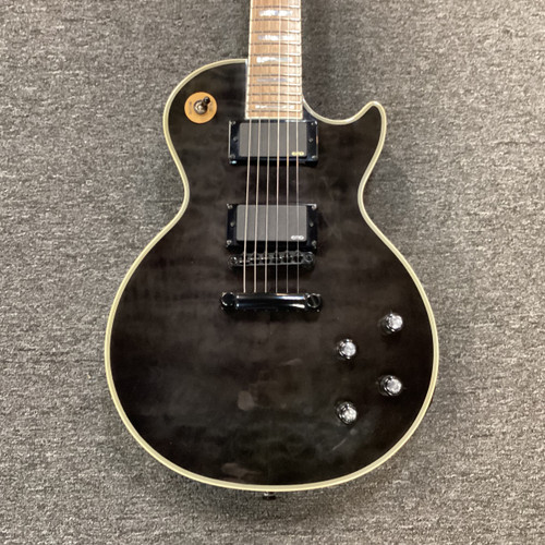 Vist Large View of Product Image Which is Used Epiphone LES PAUL CUSTOM PROPHECY EX LP Type Electric Guitar Black 6-String