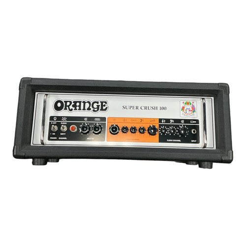 Vist Large View of Product Image Which is Used Orange SUPER CRUSH 100 Solid State Guitar Head