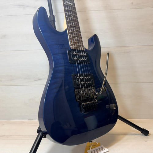 Vist Large View of Product Image Which is Used Dean CUSTOM 350 Electric Guitar Blue 6-String