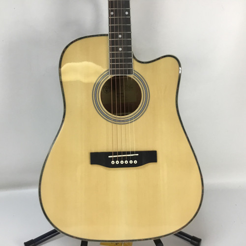 Vist Large View of Product Image Which is Used NEPTUNE DN300SPGL Laminate Top Acoustic Guitar Natural