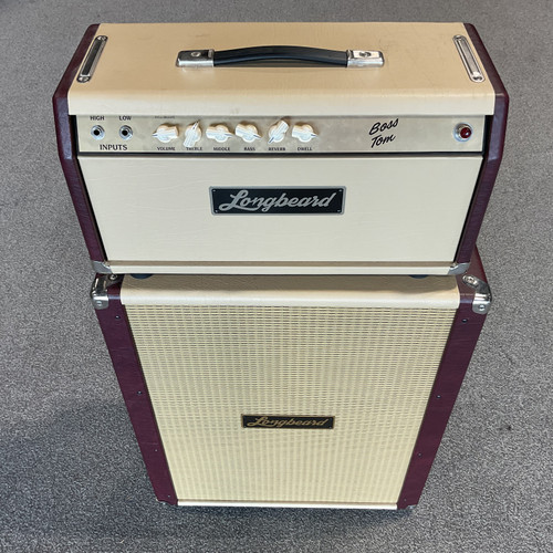 Vist Large View of Product Image Which is Used LONGBEARD BOSS TOM Tube Guitar Amplifier Head