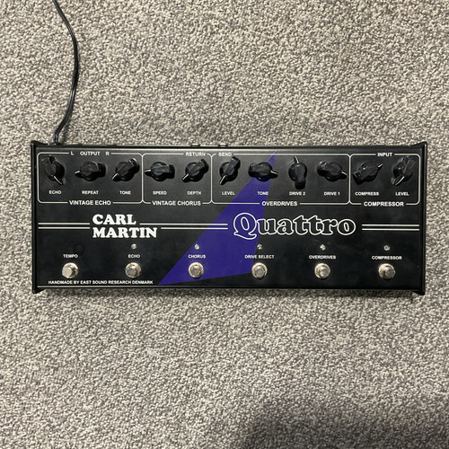Vist Large View of Product Image Which is Used CARL MARTIN QUATTRO Analog Guitar Multi-FX Pedal