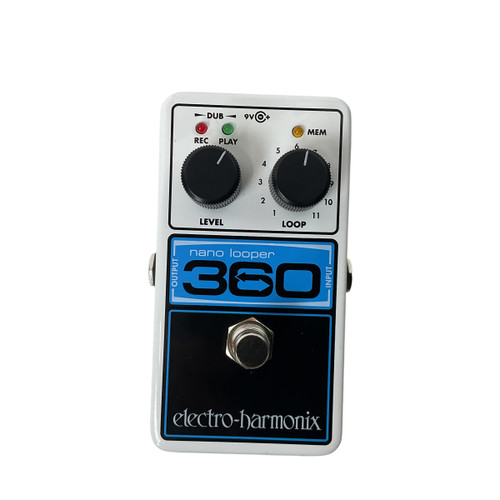 Vist Large View of Product Image Which is Used Electro Harmonix (E/H) NANO LOOPER 360 Looper Pedal