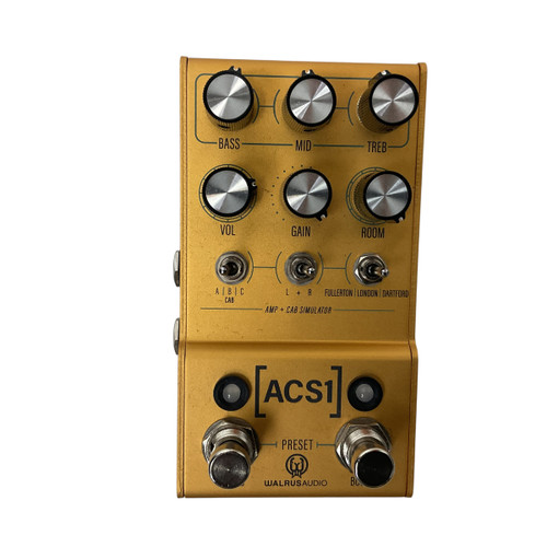 Vist Large View of Product Image Which is Used Walrus Audio ACS1 Guitar PreAmp Pedal