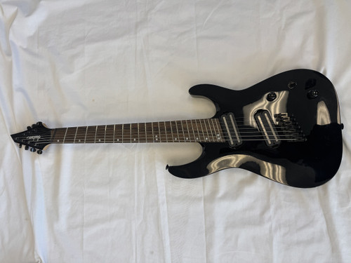 Vist Large View of Product Image Which is Used Jackson X SERIES DKAF7 MS DINKY ARCHTOP S Type Electric Guitar Black 7-String