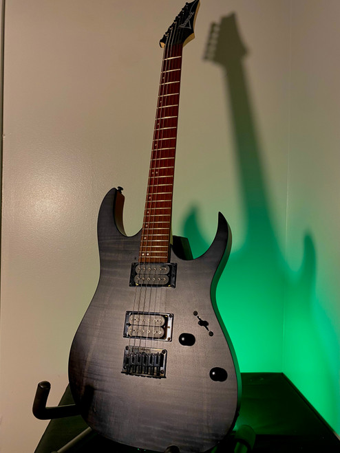 Vist Large View of Product Image Which is Used Ibanez RG6003FM 10-03 Super S Electric Guitar Black 6-String