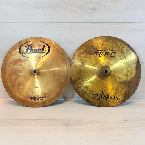 Vist Large View of Product Image Which is Used MIXED PAIR HIHAT Cymbal 14"