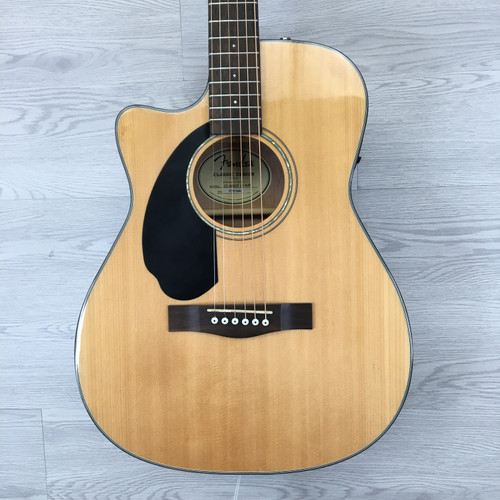 Vist Large View of Product Image Which is Used Fender CC-60SCE LEFTY Laminate Top Acoustic Guitar Natural
