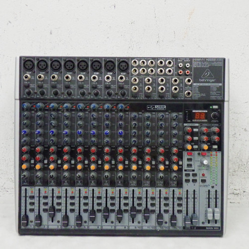 Vist Large View of Product Image Which is Used Behringer XENYX X2222 USB MIXER Mixing Console