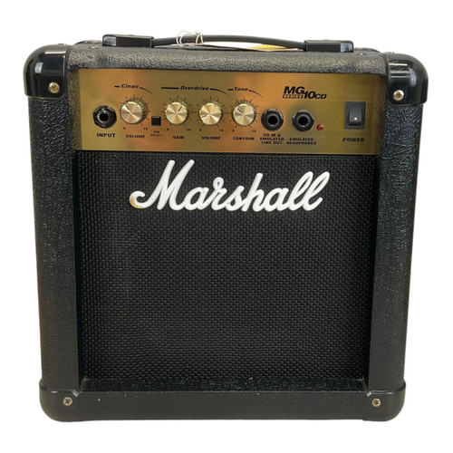 Vist Large View of Product Image Which is Used Marshall MG10CD Solid State Guitar Combo