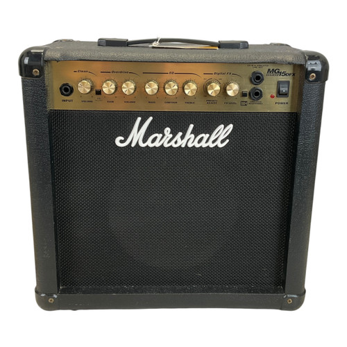 Vist Large View of Product Image Which is Used Marshall MG15DFX 1x8 Solid State Amplifier 