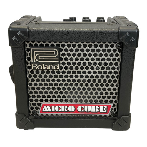 Vist Large View of Product Image Which is Used Roland Micro Cube 1x5 Solid State Amplifier