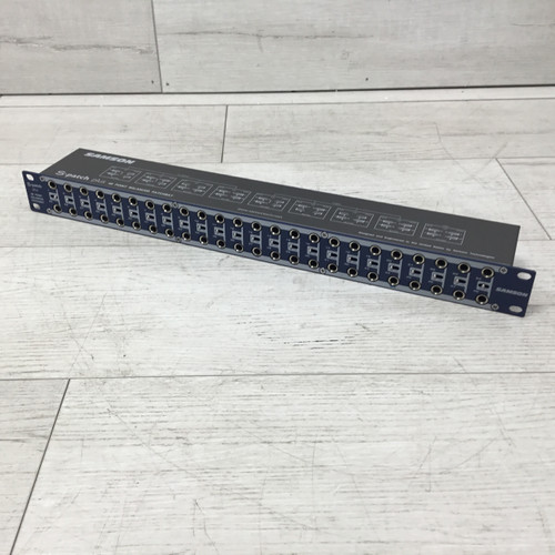Vist Large View of Product Image Which is Used Samson S Patch Plus 48 Point Balanced Patchbay