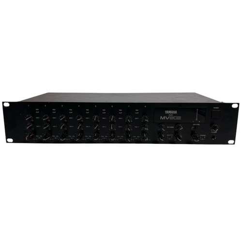 Vist Large View of Product Image Which is Yamaha MV802 Powered Mixer Rackmount PA Mixer / Amplifier