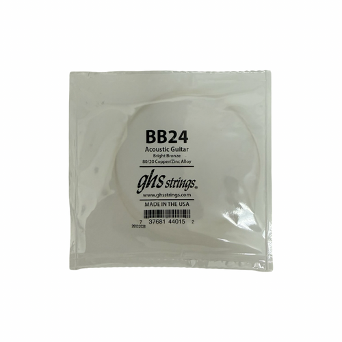 Vist Large View of Product Image Which is New GHS BB24 BRIGHT BRONZE ACOUSTIC GUITAR STRING