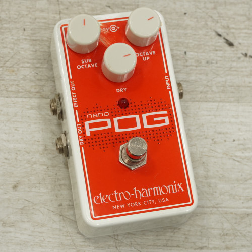 Vist Large View of Product Image Which is Used Electro Harmonix Nano Pog Octave Pedal