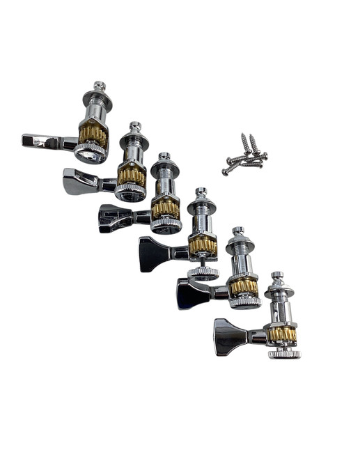 Vist Large View of Product Image Which is Used Hipshot Locking Tuners - 6 IN-LINE 