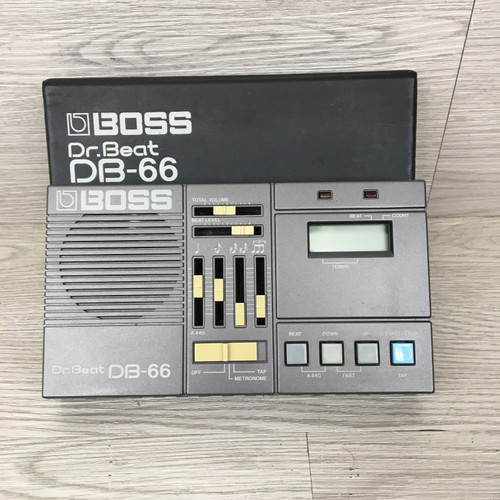 Vist Large View of Product Image Which is Used Boss DB-66 METRONOME Instrument Tuner or Metronome