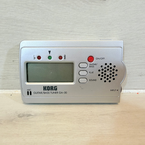 Vist Large View of Product Image Which is Used Korg GA-30 Instrument Tuner or Metronome