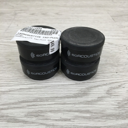Vist Large View of Product Image Which is Used ISOACOUSTICS ISO-PUCK 4PK Pro Sound Accessory