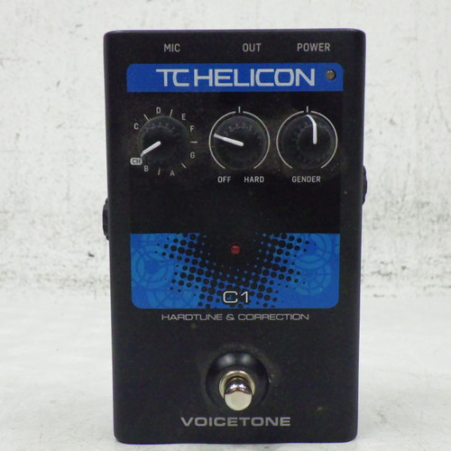Vist Large View of Product Image Which is Used TC Helicon C1 hardtune Correction Pro Sound Effects Unit