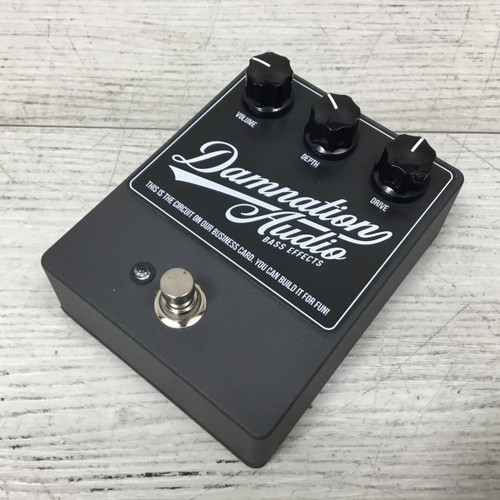Vist Large View of Product Image Which is Used Damnation Audio Bass Power Distorter Distortion Pedal