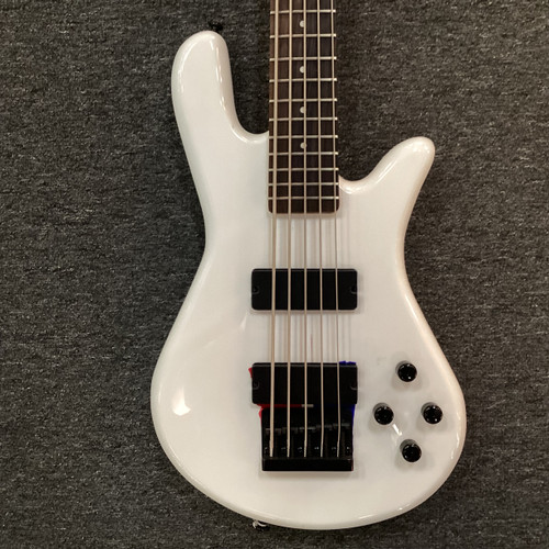 Vist Large View of Product Image Which is Used Spector PERFORMER 5 Bass Guitar White 5-String
