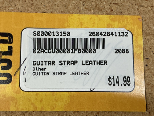 Vist Large View of Product Image Which is Used GUITAR STRAP LEATHER Guitar Accessory