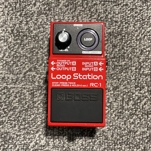 Vist Large View of Product Image Which is Used BOSS RC-1 LOOP STATION Guitar Pedal