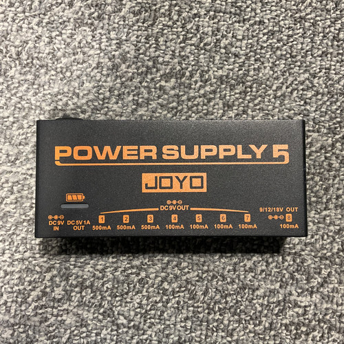 Vist Large View of Product Image Which is Used JOYO RECHARGEABLE PEDAL POWER SUPPLY