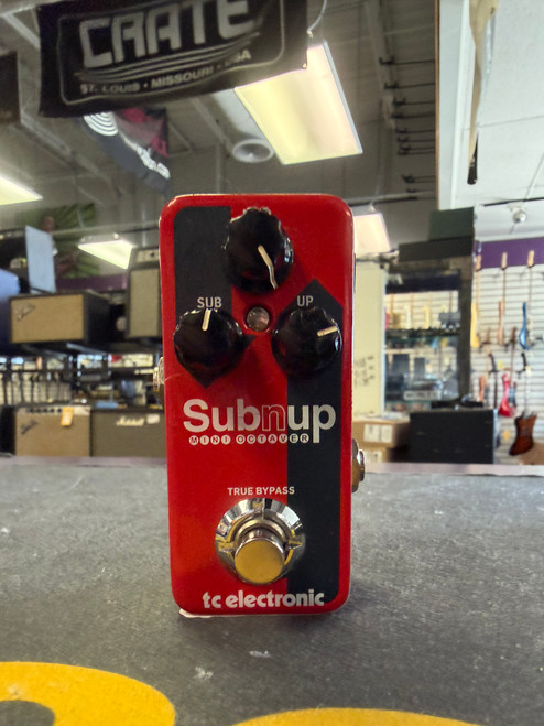 Vist Large View of Product Image Which is Used TC Electronic SUB N UP MINI OCTAVER Octave Pedal