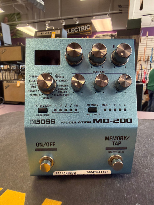 Vist Large View of Product Image Which is Used Boss MD-200 Multi-FX Pedal