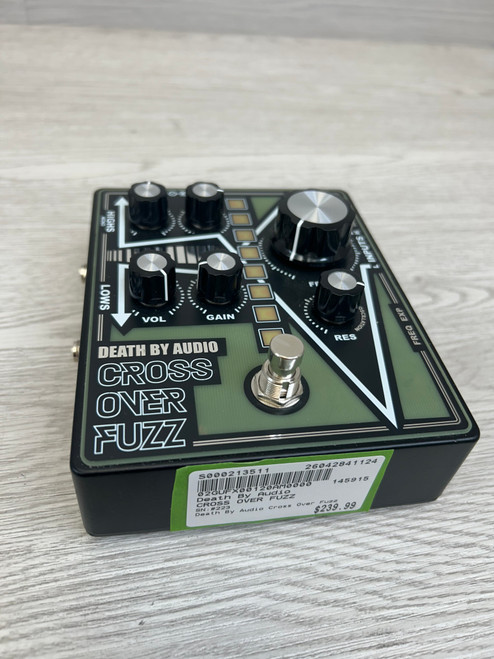 Vist Large View of Product Image Which is Used Death By Audio CROSS OVER FUZZ Fuzz Pedal