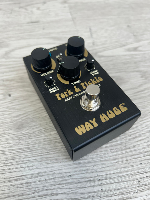 Vist Large View of Product Image Which is Used Way Huge Pork and Pickle Bass OD/Fuzz WM91 Overdrive Pedal