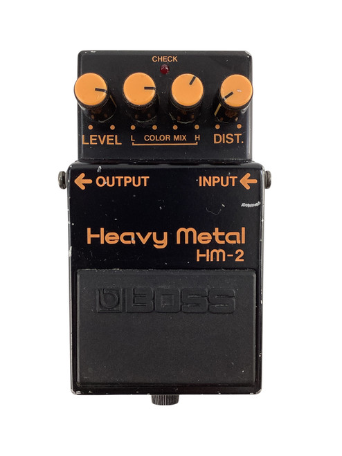 Vist Large View of Product Image Which is Used Boss HM-2 Heavy Metal MIJ Distortion Pedal - WEAR