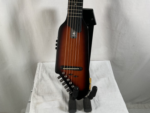 Vist Large View of Product Image Which is Used Donner HUSH-1 TRAVEL GUITAR Electric Guitar Wood 6-String