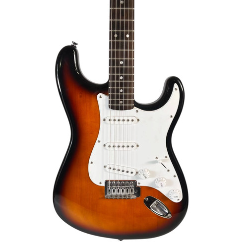 Vist Large View of Product Image Which is Used Squier Bullet Stratocaster Sunburst Electric Guitar
