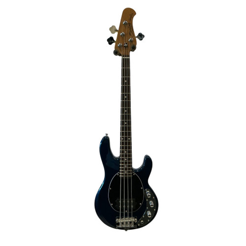 Vist Large View of Product Image Which is Used Sterling by Ernie Ball STINGRAY RAYSS4 Bass Guitar Blue 4-String