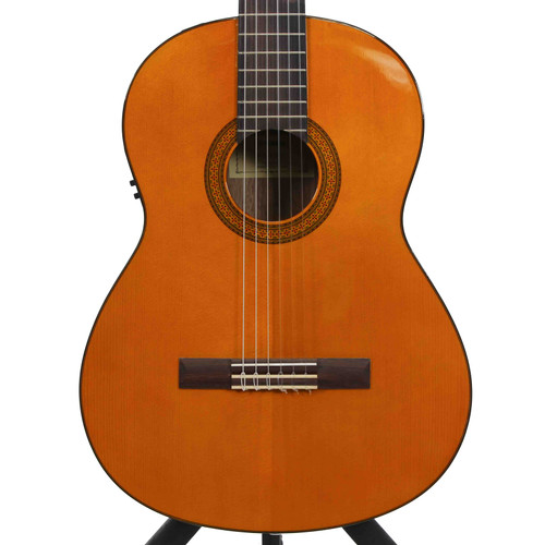 Vist Large View of Product Image Which is Used Yamaha CGX102 Solid Top Acoustic Guitar Wood