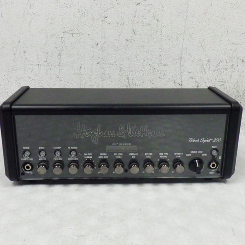 Vist Large View of Product Image Which is Used Hughes & Kettner BLACK SPIRIT 200 Tube Guitar Amplifier Head