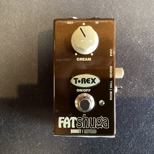 Vist Large View of Product Image Which is Used T-Rex Engineering FAT SHUGA Delay Pedal