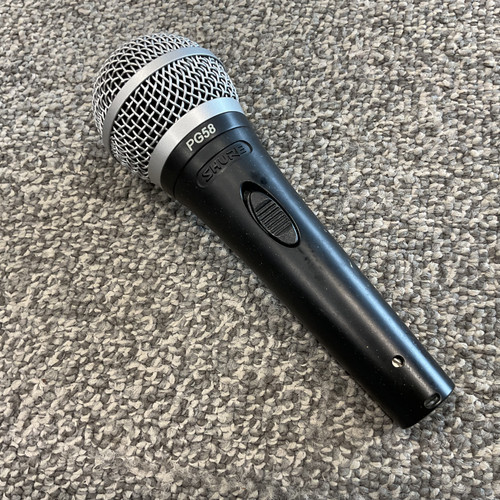 Vist Large View of Product Image Which is Used SHURE PG58 Dynamic Microphone