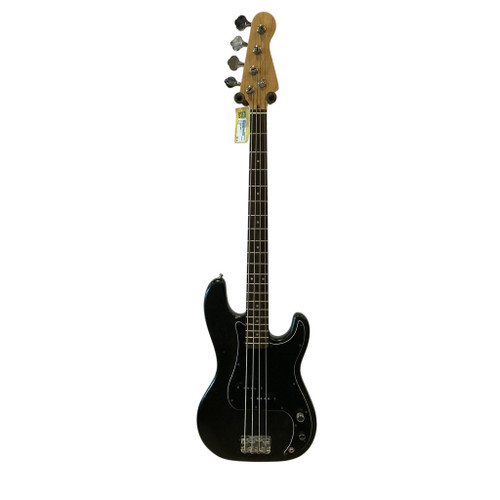 Vist Large View of Product Image Which is Used NO NAME BASS P Type Bass Guitar Black 4-String