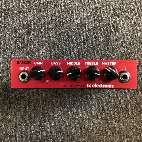 Vist Large View of Product Image Which is Used TC Electronic BAM200 Bass Amplifier Head
