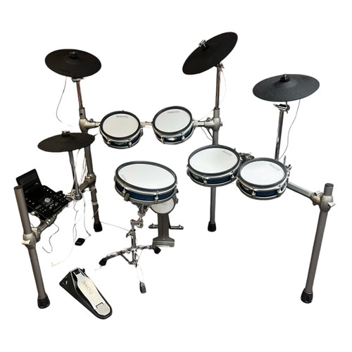 Vist Large View of Product Image Which is Used Simmons SD1200 Electronic Drum Kit Full Set Mesh Pads Pro Module