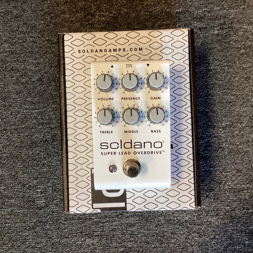 Vist Large View of Product Image Which is Used Soldano SUPER LEAD OVERDRIVE Distortion Pedal