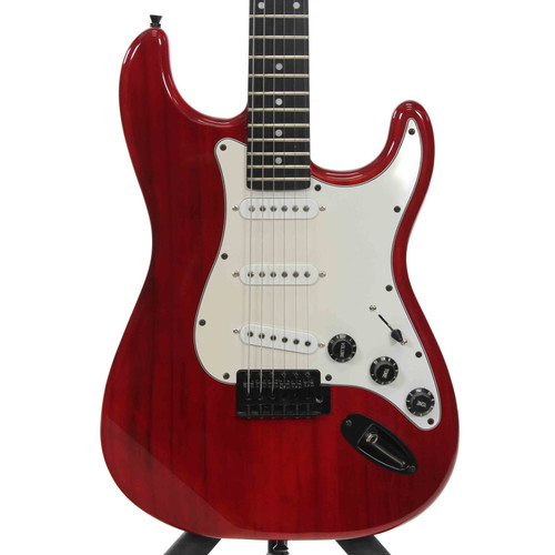 Vist Large View of Product Image Which is Used Lyx Pro S-TYPE S Type Electric Guitar Red 6-String